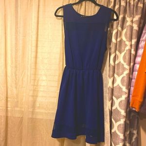 Navy blue dress